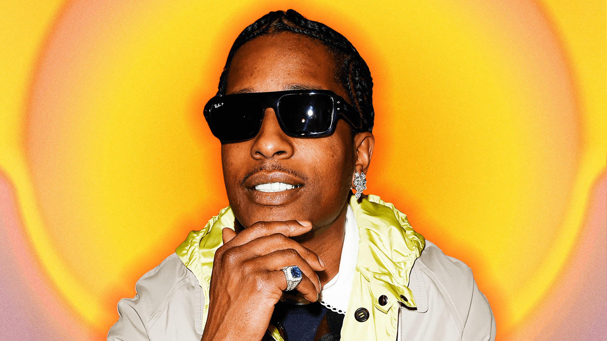A$AP Rocky Supersized Ray-Ban's Most Iconic Shades | GQ Middle East