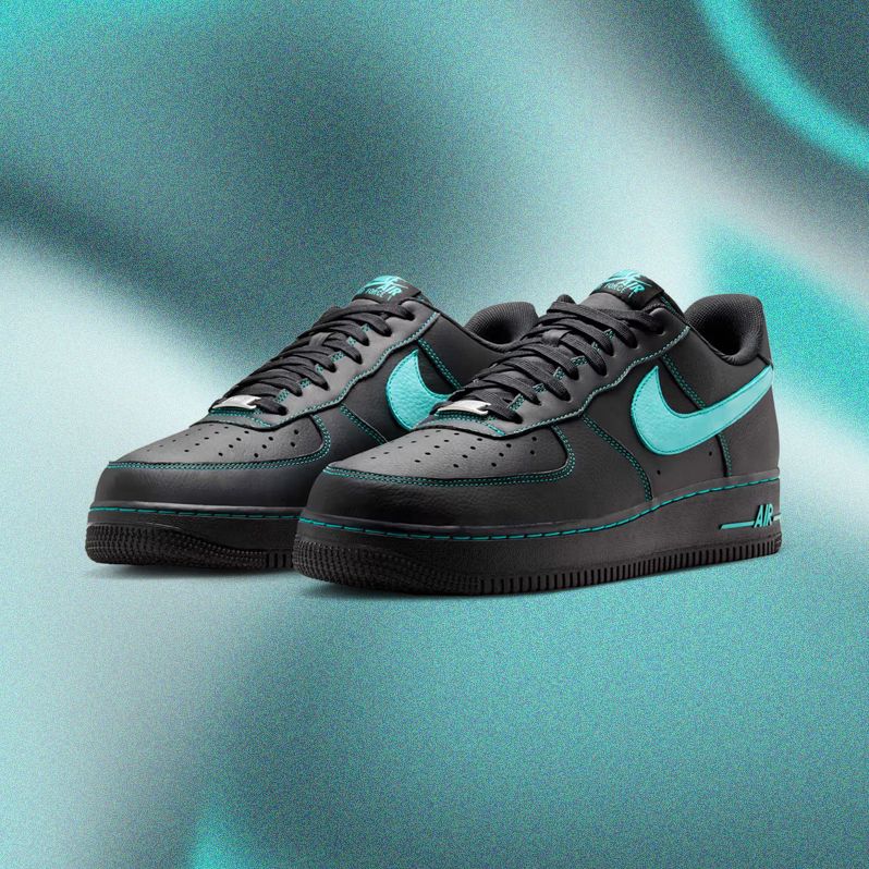 人気 ☆NIKE☆ AIR FORCE 1 LOW BLACK AURORA GREEN nike-air-force-1-low-aurora-