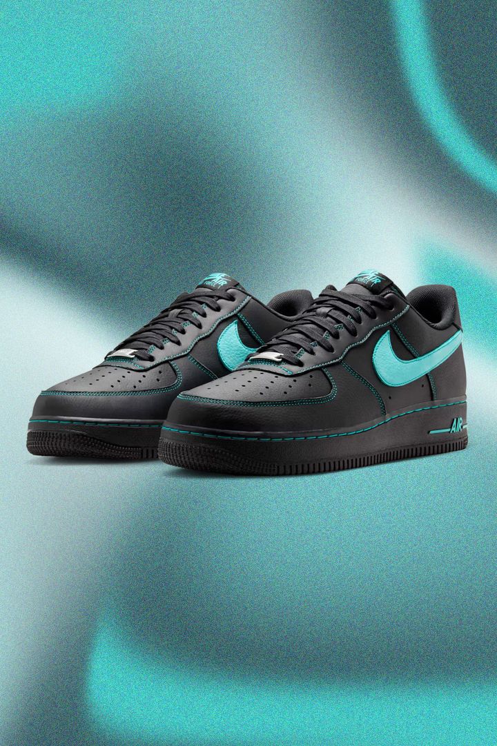 人気 ☆NIKE☆ AIR FORCE 1 LOW BLACK AURORA GREEN Nike Air Force 1 Low 