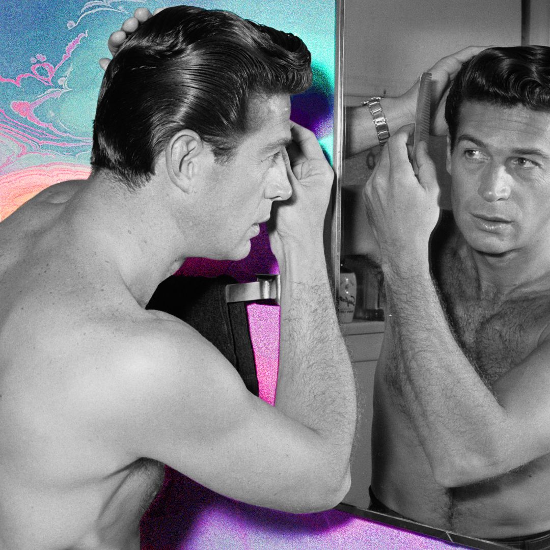 How to Slick Your Hair Back Real, Real Smooth