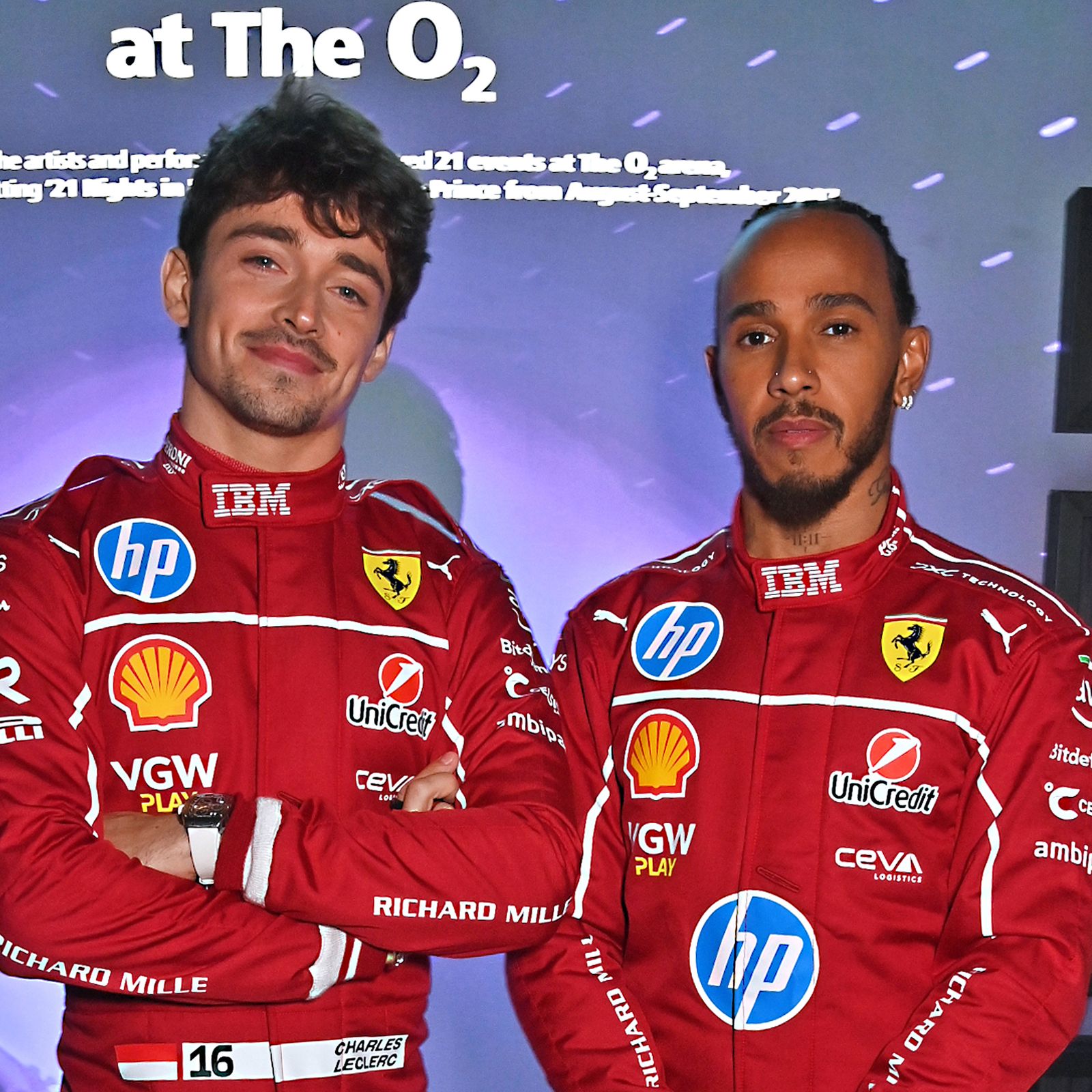 Lewis Hamilton and Charles Leclerc bring their watch A-game to kick off the new F1 season