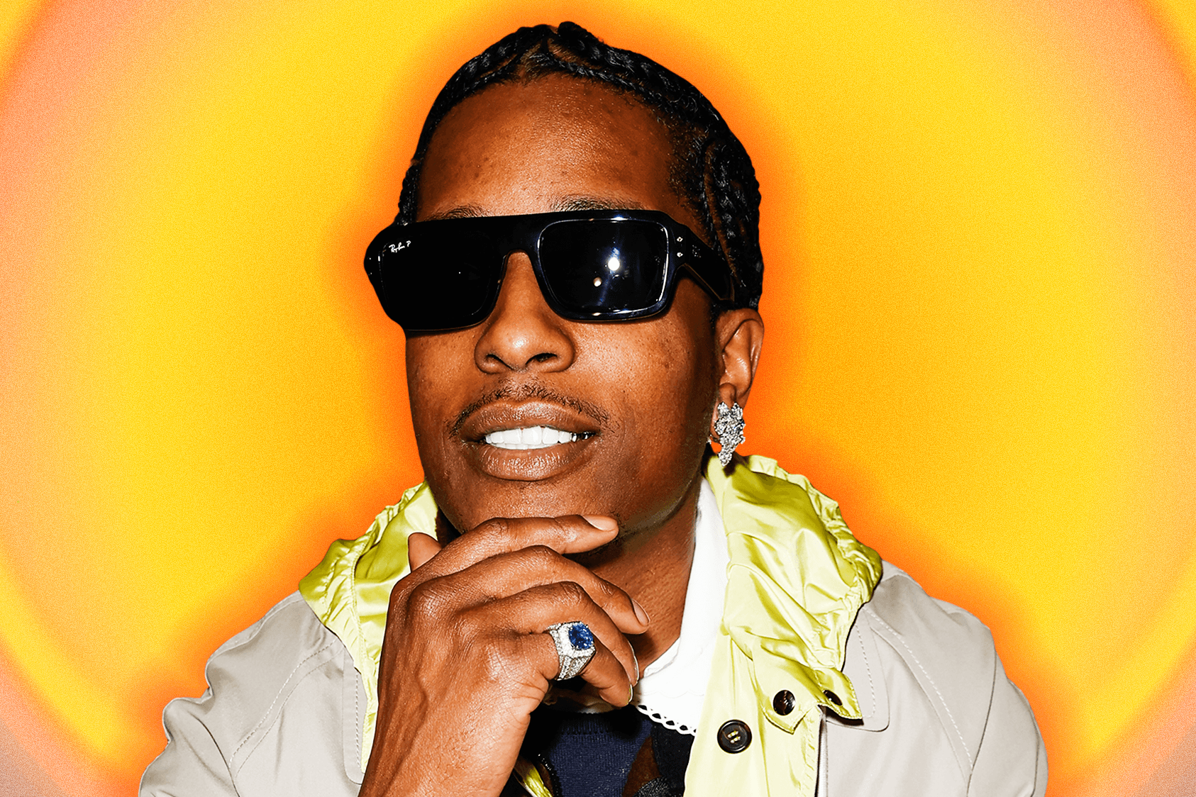 A$AP Rocky Supersized Ray-Ban's Most Iconic Shades | GQ Middle East