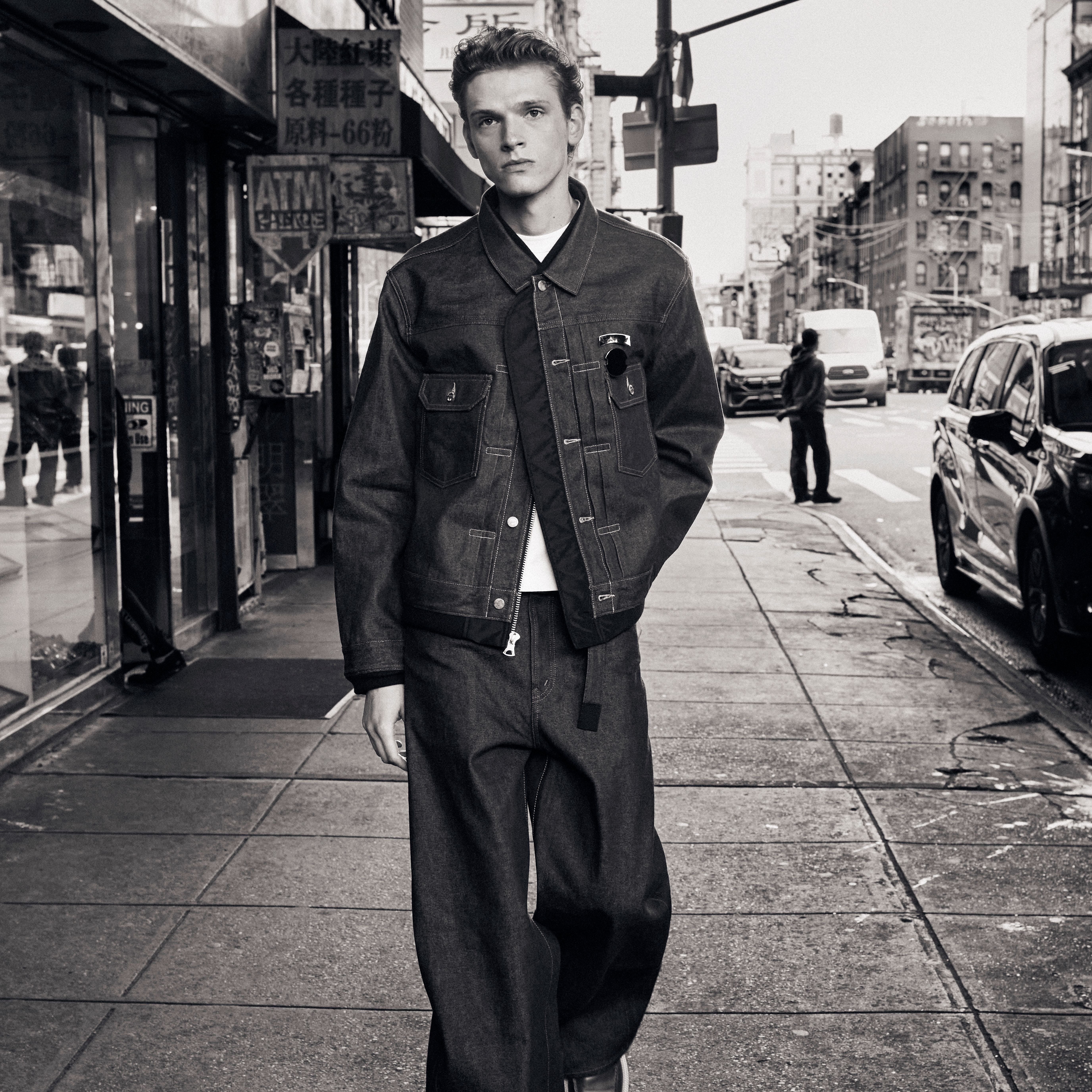 Levi's and Sacai Double Down on Denim With a New Collection