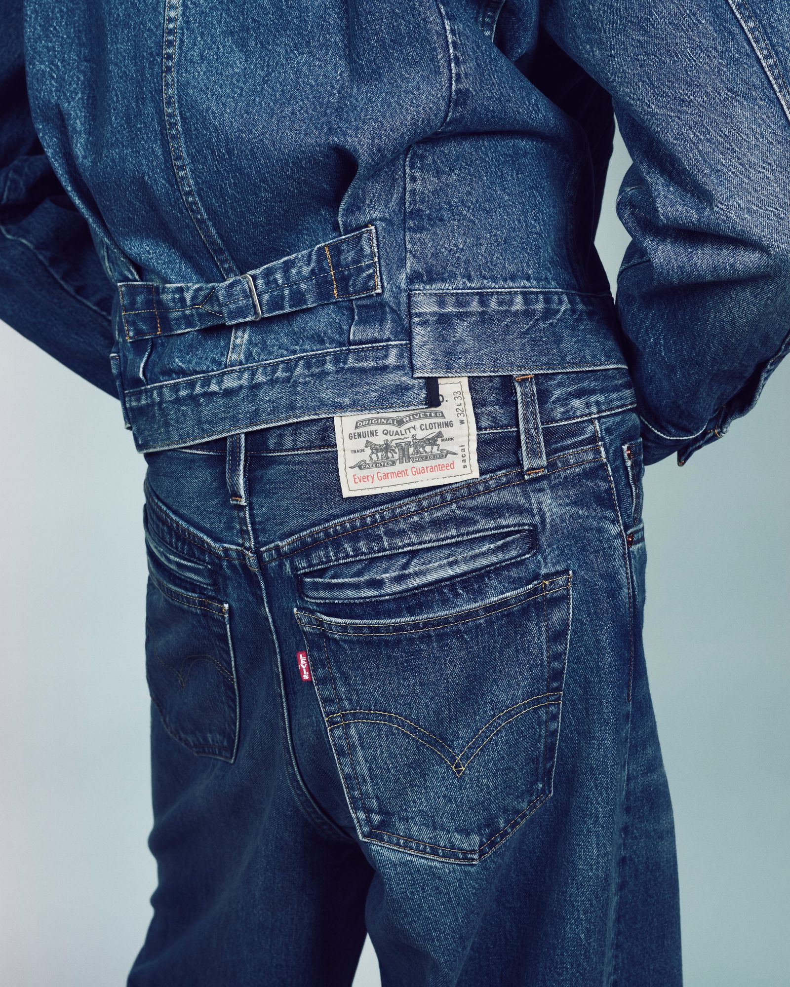 Levi's and Sacai Double Down on Denim With a New Collection | GQ