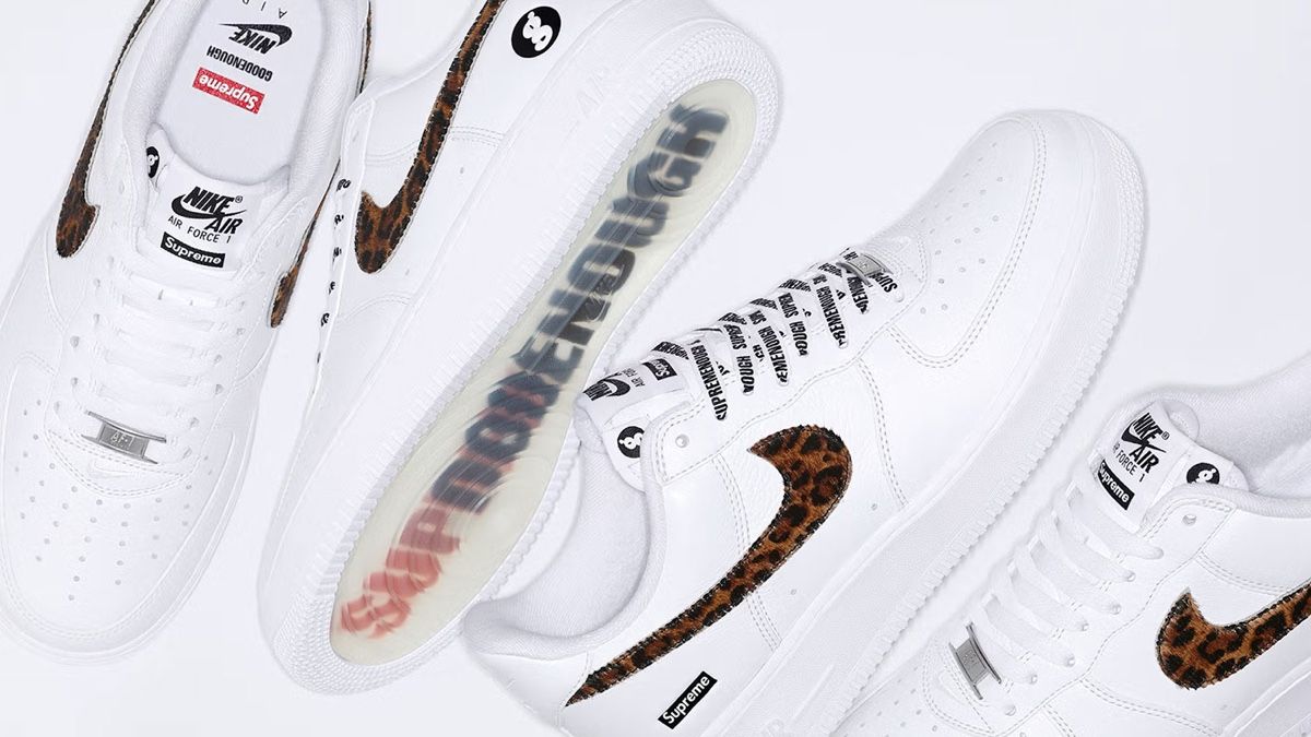 The Supreme x Goodenough x Nike Air Force 1 is the best of three 