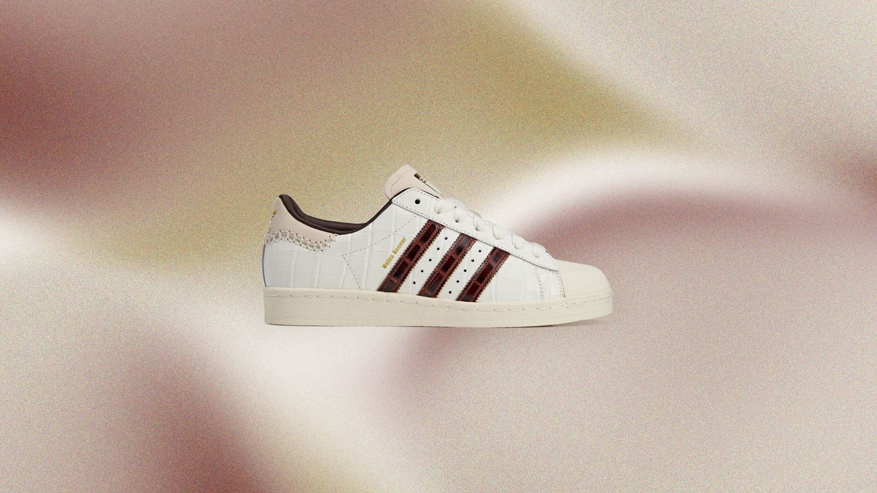 adidas gazelle silver green womens Adidas X Wales Bonner Nylon Sneakers With Suede Inserts – Ellie Belle main image 1