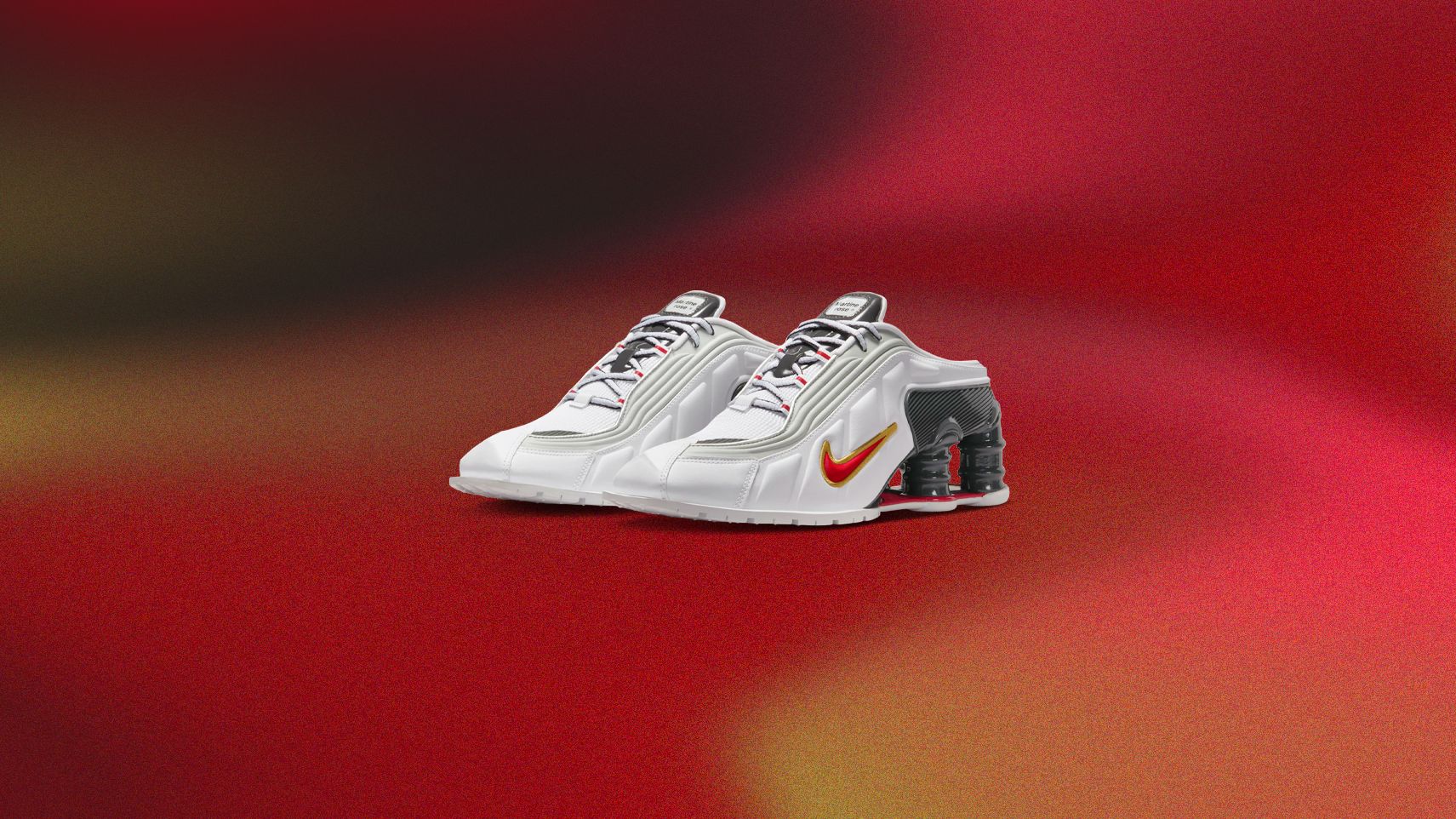 The Martine Rose x Nike Shox MR4 'Metallic Platinum' Will Get You