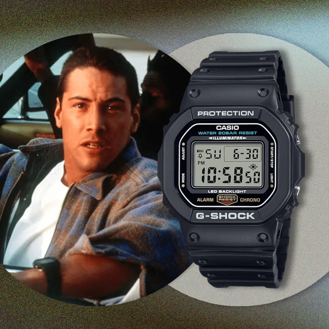 Keanu Reeves' Unbreakable G-Shock in Speed Is a Total Blast – and 400 Dirhams on Amazon