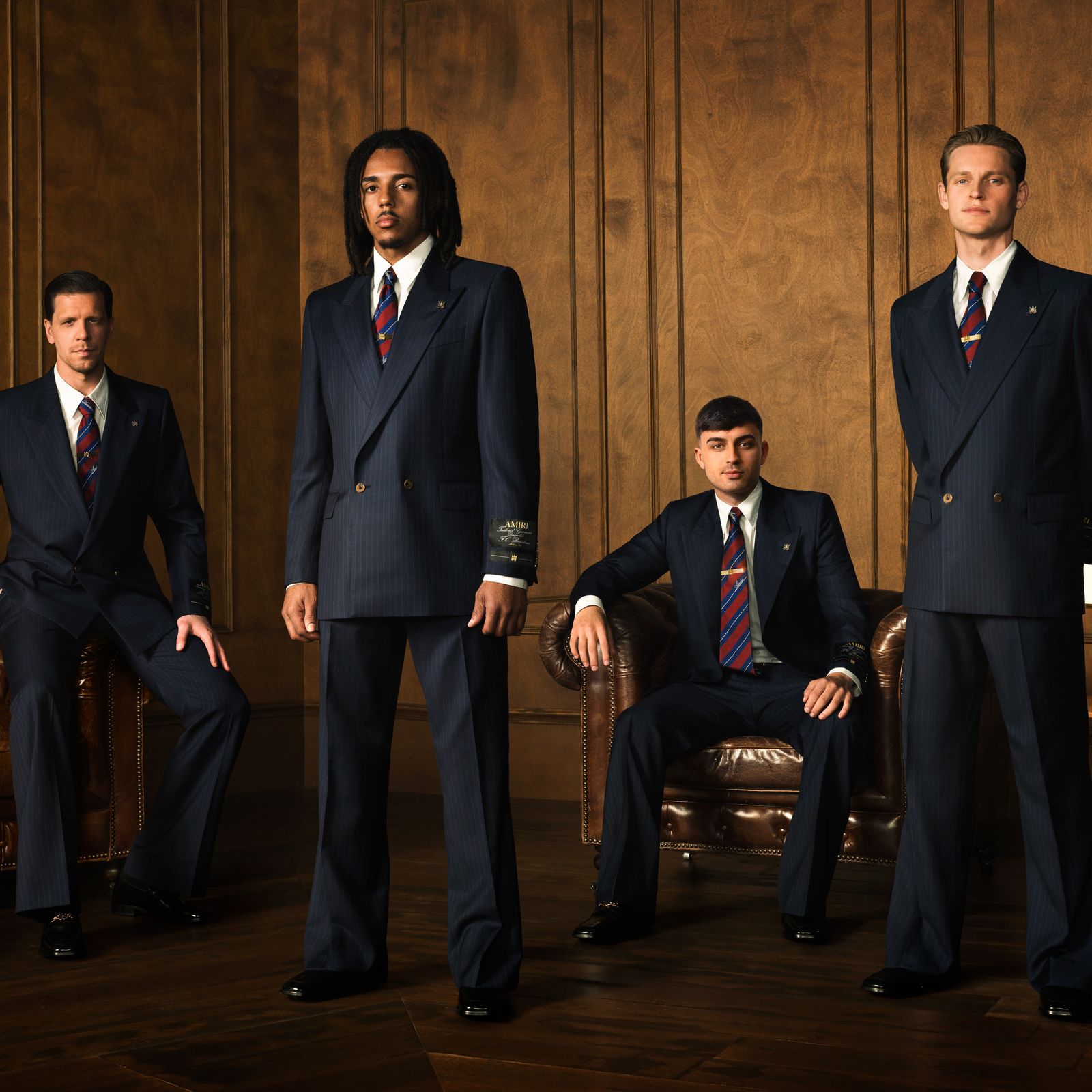 Amiri Is Named the Official Formalwear Partner of FC Barcelona