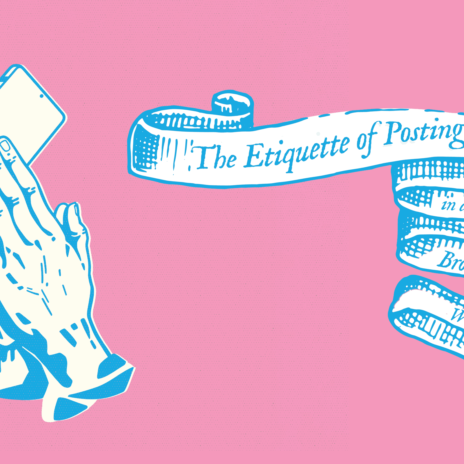 The Etiquette of Posting in a Highly Broadcasted World