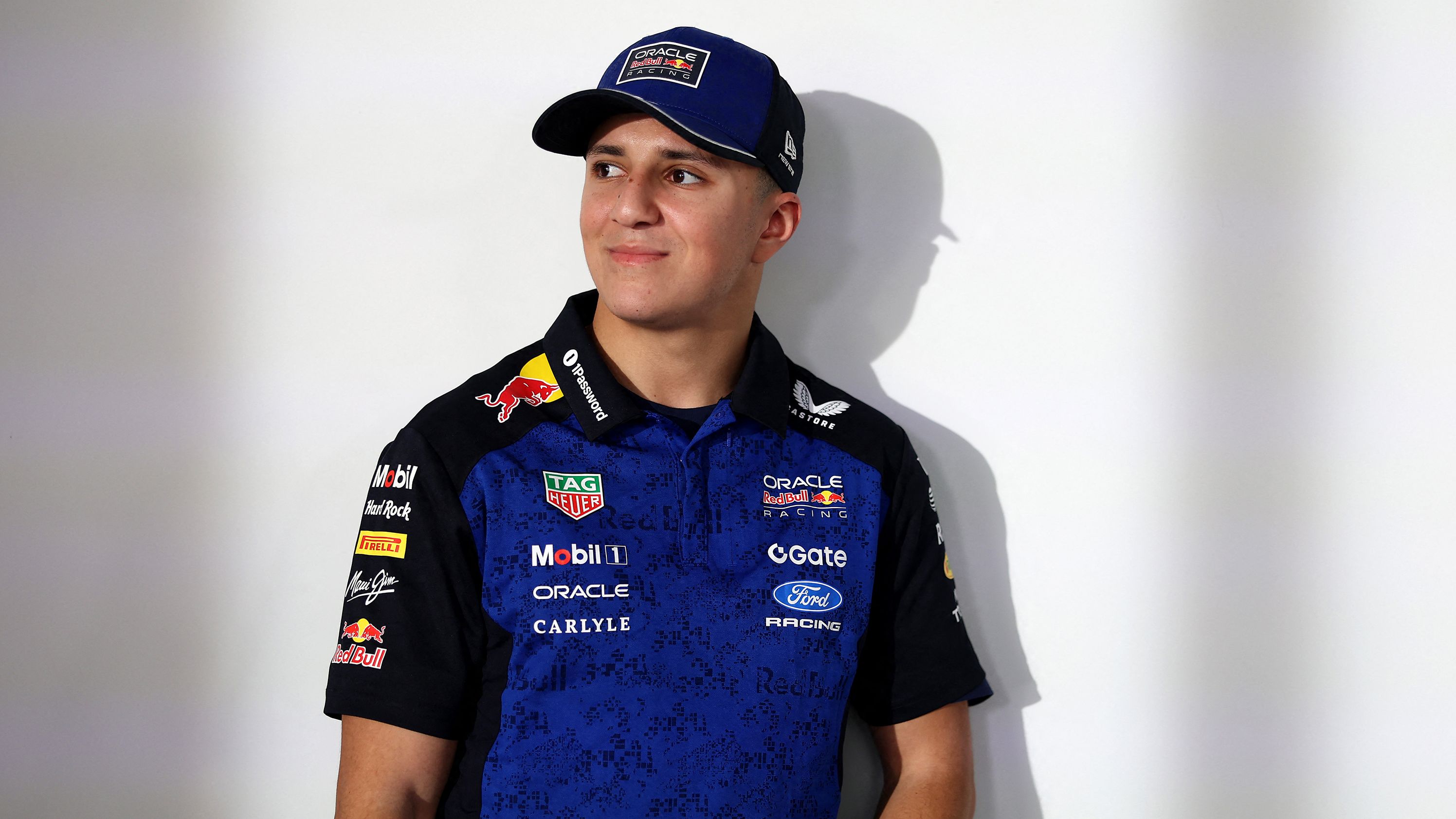 Isack Hadjar Wears a TAG Heuer Formula 1 Chronograph at Red Bull's