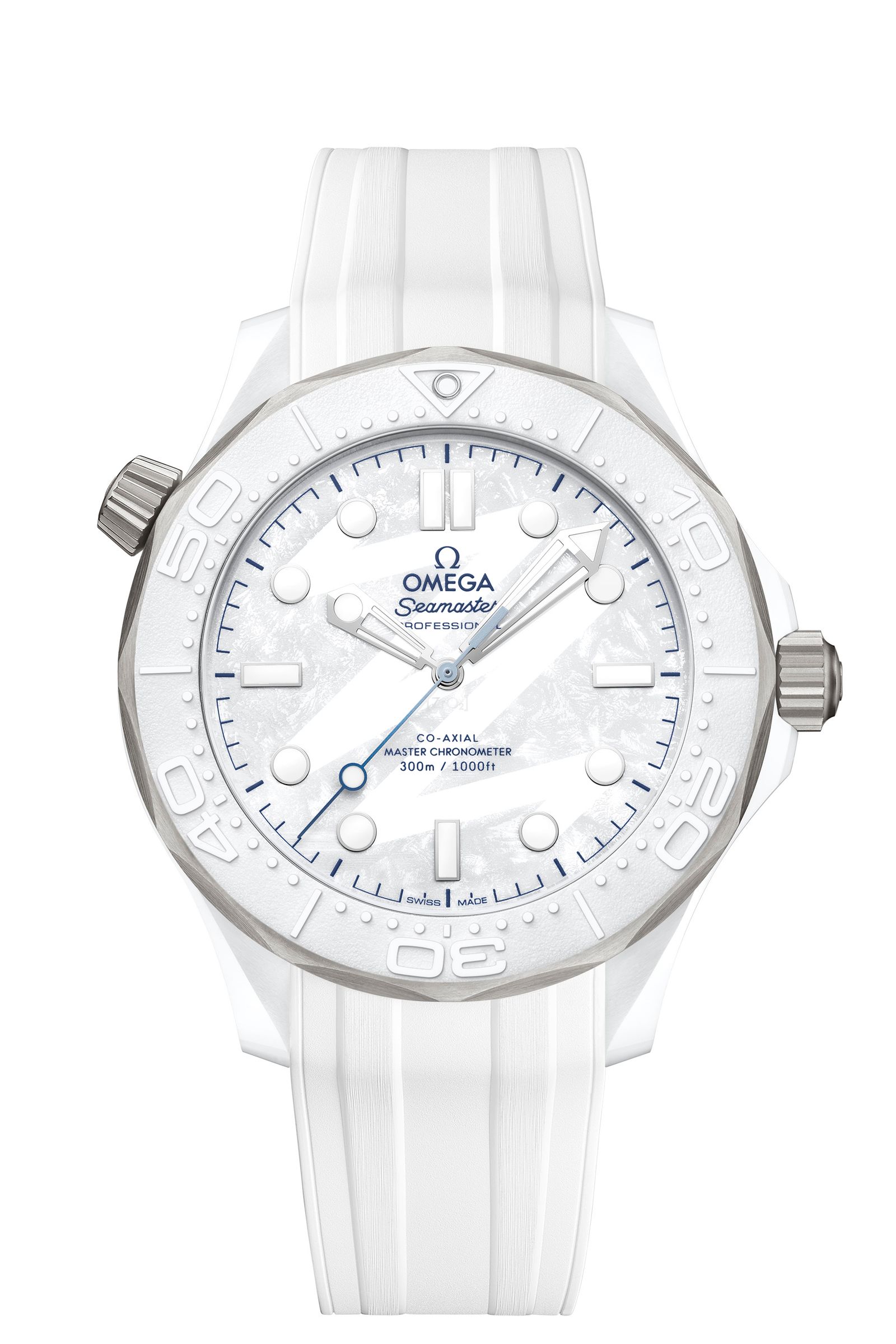 【ファーストNo. 01/16】ベラジオオペラ EPOCH 2026 GEM Omega Drops the Frostiest No-Date Diver for the 2026 Winter