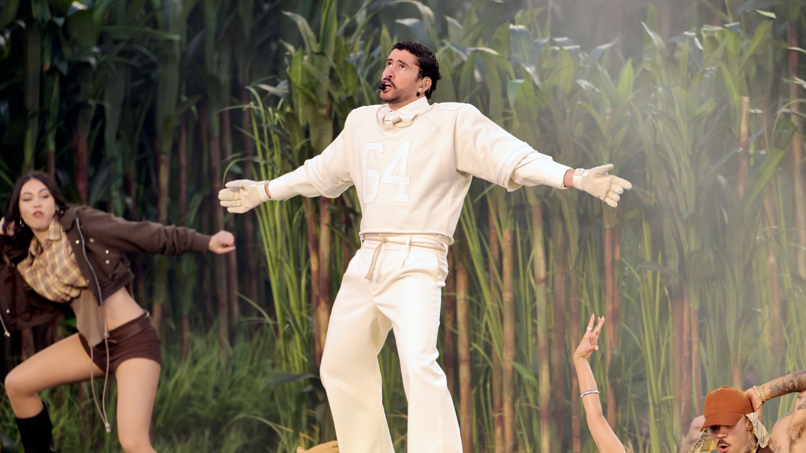 Bad Bunny Debuted His First Signature Adidas Sneaker at the Super Bowl  Halftime Show | GQ Middle East