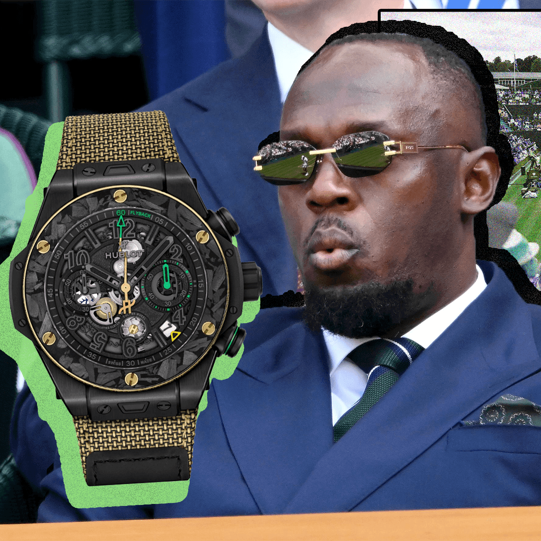 Usain Bolt Stole the Show at Wimbledon 2026 – And It's All Thanks to His Watch